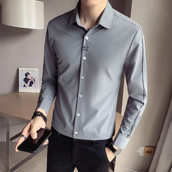 Incerm Bluza Mens Îmbrăcăminte Tricouri Interior Stofa Cu Maneci Lungi Modei Masculine De Lux, Top Slim Fit Bază Tricou Subcoating Noi 2022