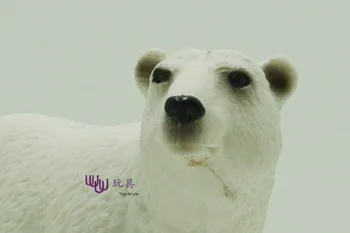 Super Urs Polar model de Simulare Animale Marine, Animale de Mare de copii cadou de învățământ recuzită (Ursus maritimus ) Cifrele de Acțiune