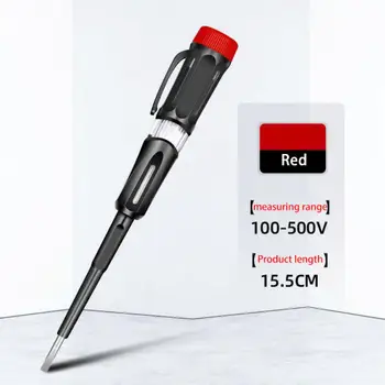 100-500v Tensiune Electrică Tester Pen Electrician Universal de Testare Creion Voltmetru Putere Detector de Tensiune de Metri Șurubelniță