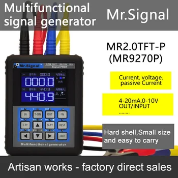 MR2.0TFT-P 4-20mA generator / 4-20mA calibrare Curent tensiune de Semnal transmițător de Presiune Port USB Reîncărcabilă Dl Semnal