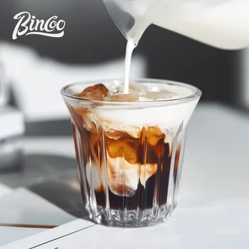 90ml Simplitate Cafea Pahar de Whisky Verticale Cereale cu Lapte cu Gura Largă Delicate și de Lux Cupa American Senior Ceașcă de Espresso