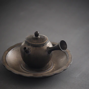 Japoneze ceramica ceainic kyusu ceainic ceai chinezesc oală drinkware 160ml