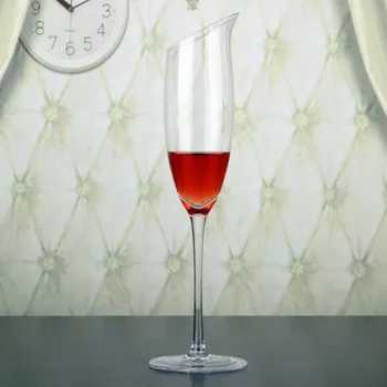 180~520ml Creative 3 Stiluri de vin Conice de Sticlă Ceașcă Duckbill Șampanie Pahar de Vin Stil Concepția Artistică Degustare Cupa Bordeaux