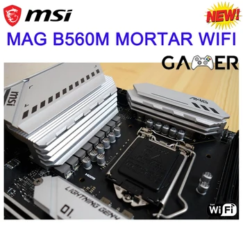 MSI MAG B560M MORTAR WIFI Placa de baza Constituie + procesor Intel Core i5 10600KF CPU + Kingston DDR4 3200 16GB *2 buc RGB Placa de baza Ne