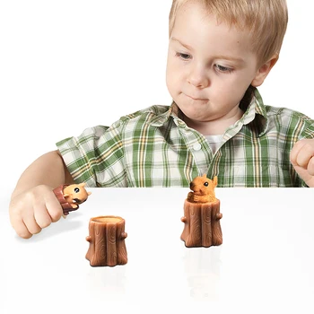 Stoarce Veveriță Cupa Răul de Decompresie Buturugi de Cauciuc Jucărie pentru Copii Cadouri
