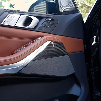 Pentru BMW X5 G05 X7 G07 2019-2020 Real Fibra de Carbon Maner Usa Interioara Panou Decorativ Ornamental Accesorii Auto 4buc/Set