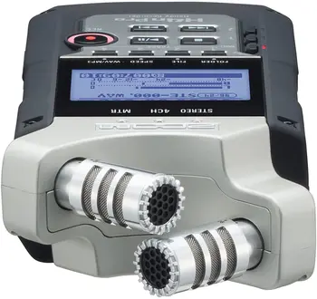 Zoom H4n Pro 4-Track Baterii Portabile Wireless Recorder Stereo Microfon Stereo pentru Înregistrare Multitrack Audio-Video