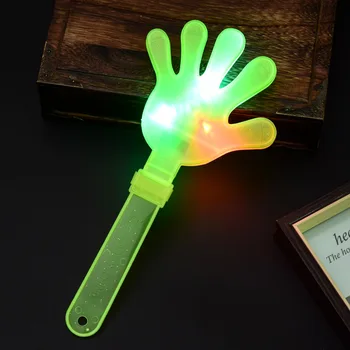 28cm CONDUS luminescente aplaude mână concert elemente de recuzită de plastic flash limbă de clopot de mână consumabile partid transport gratuit