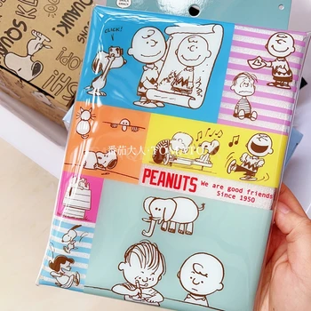 Snoopy Mare Sac de Depozitare din Pvc Poate Pune Măști Pen Carte de Papetărie și Alte Alimente de Desene animate Anime Kawaii Jucărie de Pluș pentru Fata Cadou