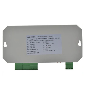 T1000S DMX 512 RGB LED Strip Pixel Controller Card SD WS2812B WS2811 6803 SK6812