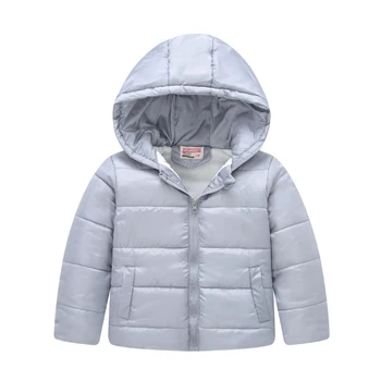 2-7ani old boy fata de haina de iarna Palton de culoare solidă sălbatice plus catifea caldă cu glugă la modă de înaltă calitate de îmbrăcăminte pentru copii