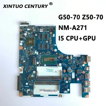 ACLU1/ACLU2 NM-A271 Rev1.0 pentru Lenovo G50-70 Z50-70 laptop placa de baza cu CPU I5 R5 M230/330 GPU DDR3 test de munca