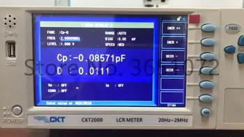 CKT2000 Digital de Precizie LCR Metru Capacitate Metru cu 20Hz-2MHz de Înaltă Frecvență Componentă Tester