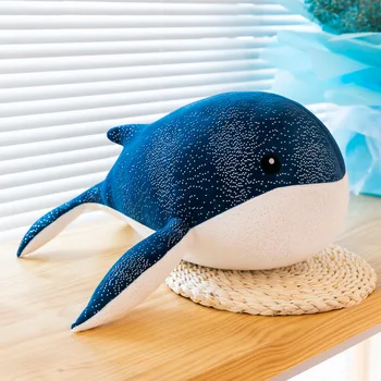 Creative Jucărie de pluș Drăguț Balena Papusa Acvariu prezintă un drăguț perna pat papusa ca un cadou de ziua