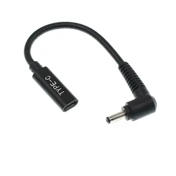USB-C de sex Feminin la 4.0x1.35mm DC Sfat PD cablu convertor pentru Asus 65W sau sufla laptop