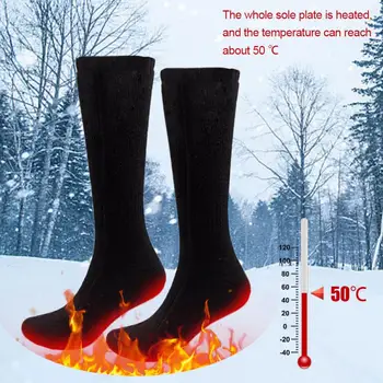 Iarnă Încălzit Șosete Calde la Picioare Termică de Reîncărcare Electrică de Încălzire Șosete Bărbați Alpinism, Vânătoare Rularea Sosete Fara Baterie