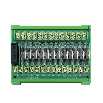 12 Modul PLC Bord Amplificator de Protecție de Bord, Unitate de Bord NPN Intrare, Ieșire PNP, cu Module Cadru 12-CANAL