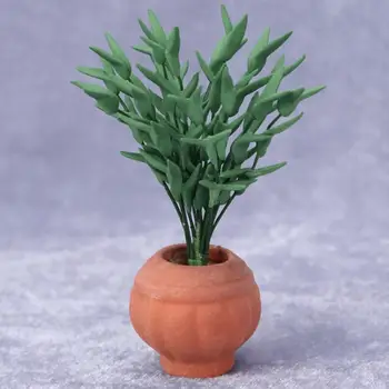 La modă Rășină Magazin cu Ușurință Artificiale Plantă Mică Jucărie pentru a Pretinde Joc casă de Păpuși de Plante Decor Decor Plante Jucărie