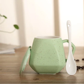 Creative Diamant Cana de Ceramica Pot Fi Folosite pentru micul Dejun Lapte Cesti de Cafea Ceasca Loc Potrivit de Birou