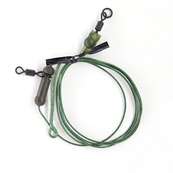 1BUC Pescuit la Crap Realizate manual Rig Terminal Tackle Chod Rig Hair Rig Linia de baza de Plumb Hook Link