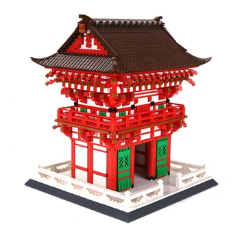 Wange Blocuri Arhitectura Templul Kiyomizu Model de Clădire din Cărămidă Casă Frumoasă Juguetes Jucării Educative pentru Copii Cadouri 6212