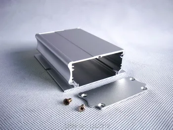 10 buc/lot 66*26*85mm cutie de aluminiu pentru proiect electronic PCB shell caz amplificator de putere montat pe perete DIY intersecția comutator caz