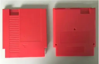Culoarea ROȘIE 72 de Pini Joc de Înlocuire a Cartușului de Plastic Coajă Pentru NES