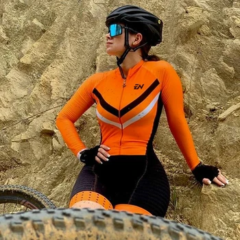 ENCYMO Femei Profesionist de Ciclism Triatlon skinSuits Vara Respirabil Maneci Scurte cu Bicicleta Combinezonul de Protectie solara Skinsuits