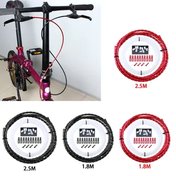 Bicicleta Cablu De Locuințe Conducta Schimbătorului De Sârmă Cabluri De Frână De Protecție