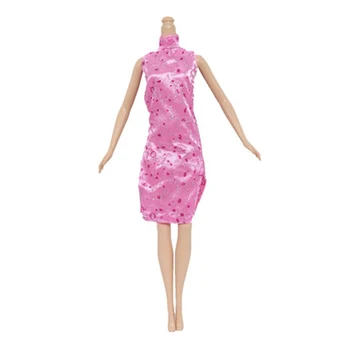 Papusa de moda Accesorii Colorate Haine Pentru Papusa Barbie Rochii Scurte Pentru 1/6 BJD Casă de Păpuși Păpuși Îmbrăcăminte Set Cadou Copii