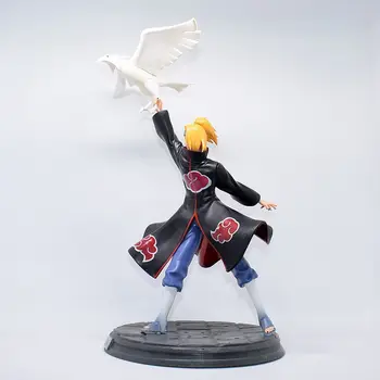 Anime Naruto GK Zori Organiza Deidara Artist în Picioare din PVC Figurine Jucarii Model Statuia 33cm
