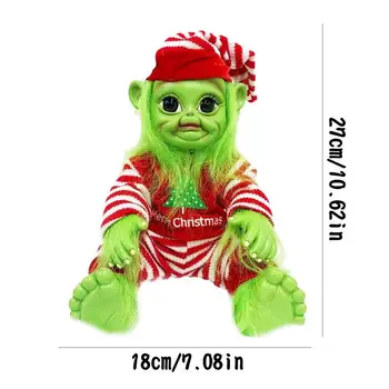 Părul Verde Monstru Papusa Copii Jucării Populare 2023 Elf De Crăciun Groază Păpuși Jucărie De Pluș Copii Băieți Fete Jucarii Copii, Cadouri De Ziua De Nastere
