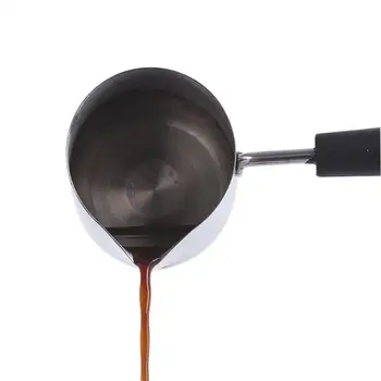 Creuzet de Căldură Ressistant Ușor de Curățat Mini Spumarea Laptelui Ulcior de Cafea pentru a Face Mini Spumarea Laptelui Ulcior Spumare Teren
