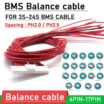 BMS Echilibru cablu de Echilibrare sârmă Pentru Li-ion, lifepo4 LTO baterie de Litiu de protecție bord 3S 4S 6S 7S 8S 10S 13 14 16 17 20