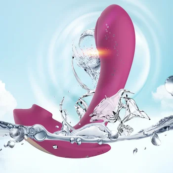 Telecomanda Wireless Vibratoare Jucarii Sexuale Sug Pizde Vibratoare Vibrator G-Spot Vagin Stimulator Pentru Femei Masturbator Mașină