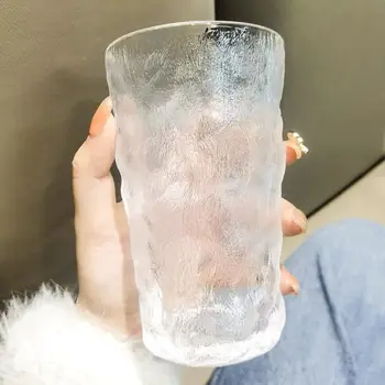 Ghețarul model de pahar de apă de cana de apa de uz casnic din sticlă de băutură bere pahar de suc de sticlă rezistente la căldură cupa