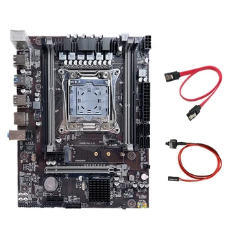 Placa de baza X99 despre lga2011-3 Placa de baza Suport Xeon E5 V3 V4 Serie CPU Cu Comutator Cablu+Cablu SATA