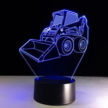 Cadou de crăciun jucării 3D lampa de Noutate Luminaria Led Wireless Led Lumina de Noapte Led-uri Usb 3d Corpuri de iluminat Lampă Copii