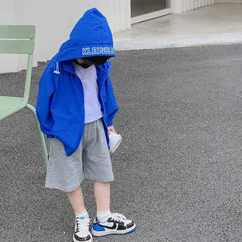 Băieți Soare Haine de Protecție 2022 Noi Copii Protectie UV pentru Copii Palton de Protecție solară de Îmbrăcăminte pentru Băieți în aer liber, Sport