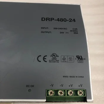 DRP-480-24 24V 480W Pentru MW Tip de Șină de Comutare de Alimentare PFC Dr Înaltă Calitate, Testate pe Deplin Navă Rapidă