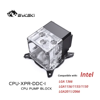 BYKSKI Pompa+CPU Block Tank Combinație Folosi Pentru AMD AM3 AM4 /INTEL1151 X99 2011PWM Pompa de Material Acrilic CPU-XPR-DDC