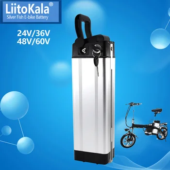 LiitoKala 48V 10Ah 12Ah 15Ah 20Ah Pește de Argint Acumulator Biciclete Electrice Acumulator pentru Bafang Motor Electric de Biciclete Kituri