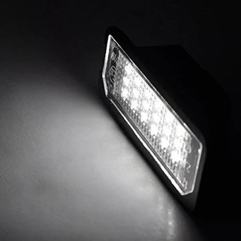 2 Pc-uri Auto LED-uri de Lumină de inmatriculare & 1 Set LED-uri Auto Usa lampa Proiector bun venit