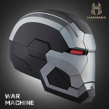 2023 Iron Man Război Animație Mașină De Război 1:1 Cască Portabil Joc De Rol Chineză Și Engleză Voice Control Jucărie Cadou De Crăciun