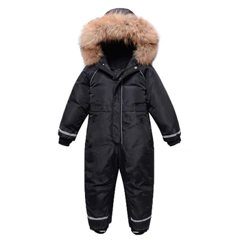 -30℃ Gradul rusă Haine pentru Copii de Iarnă în Jos Jacheta Baieti Îmbrăcăminte Paltoane Îngroșa Impermeabil Snowsuits Fete de Îmbrăcăminte 3-9Y