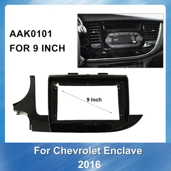 Radio auto Audio panoul de Fascia Cadru Pentru Chevrolet Angkola 2016 dvd Auto navigatie GPS Adaptor de Montare Kit rama Panoul Măști