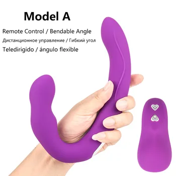 Silicon De Control De La Distanță Dublu Vibrator Produse Pentru Adulți De Sex Feminin Gay Jucării Pentru Adulți