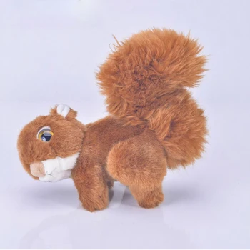Veveriță Drăguț Păpușă De Simulare De Animale De Pluș Copii Copil Jucărie De Crăciun, Ziua De Naștere Umplute Cadou