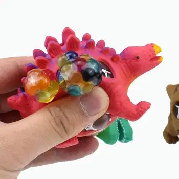 1 buc Nou Dinozaur Strânge Jucării Pentru Copiii Ventilat Struguri Mingea vârf de cuțit de Decompresie Antistres Jucărie de cauciuc de Relief de Stres