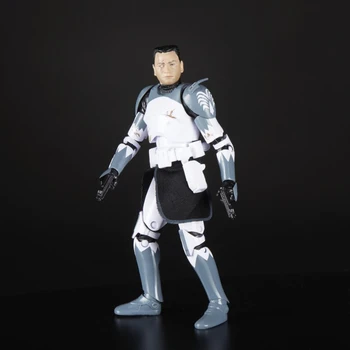 Hasbro Genuine Negru Seria Star Wars Limitat 6 Inch Clone Comandant Wolffe Figurina Model Băiat Jucărie Pentru Copii Cadou De Crăciun